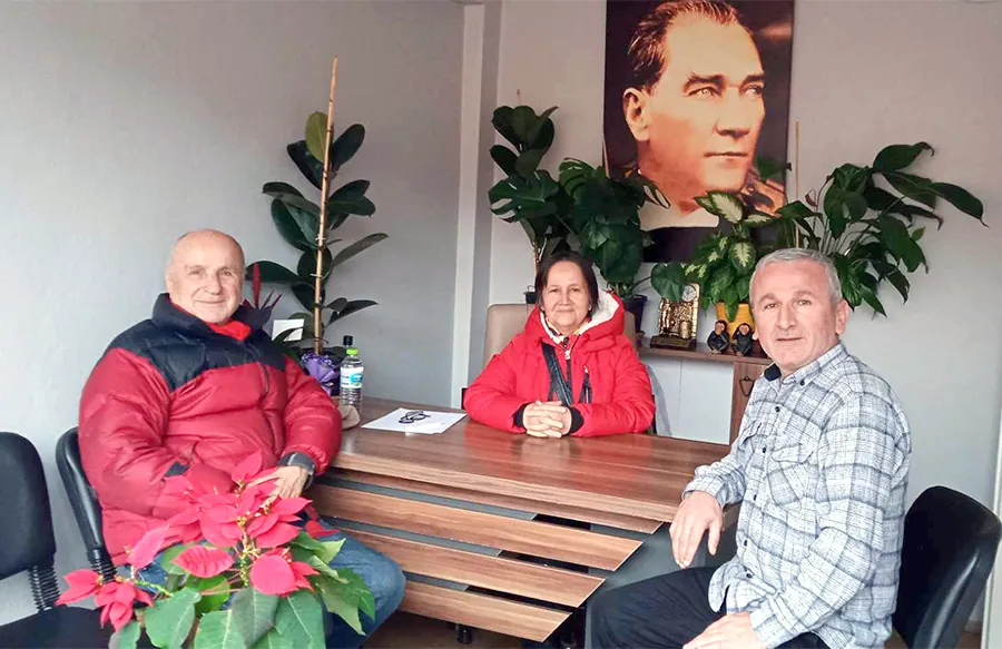 Çınar’a çok anlamlı ziyaret… İyi ki varsınız öğretmenim…