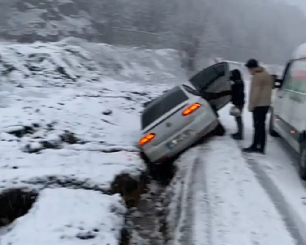Kar yağışı kazaları artırdı...