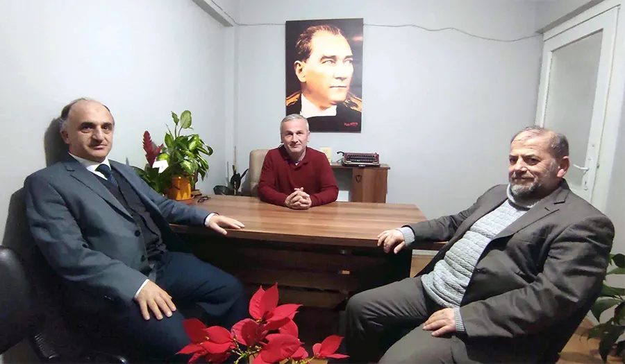 Müftü Şevket Bulut’tan Çınar’a kutlama ziyareti...