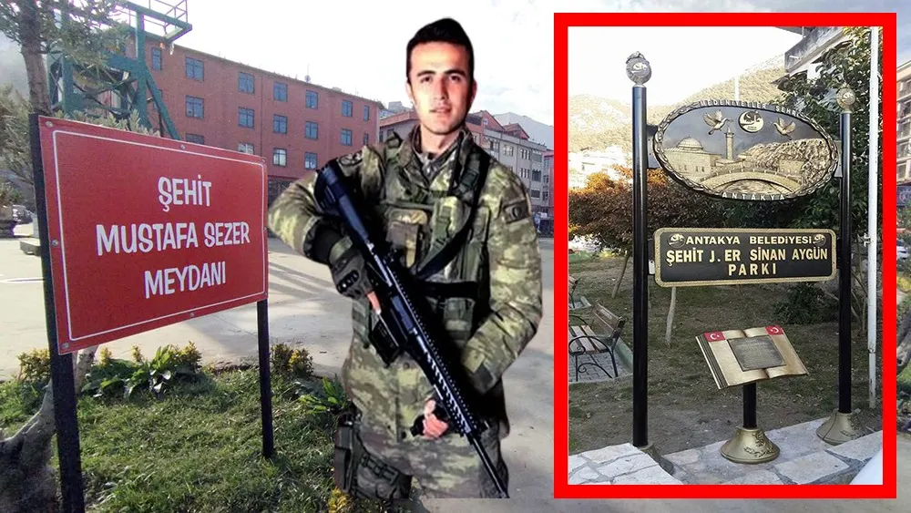 KOZLU’DA ŞEHİDİN İSMİNE SAYGISIZLIK