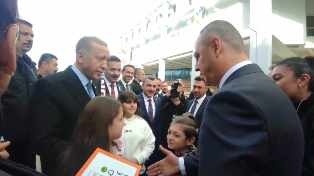 Cumhurbaşkanı Erdoğan, Zonguldak Belediyesini ziyaret etti...