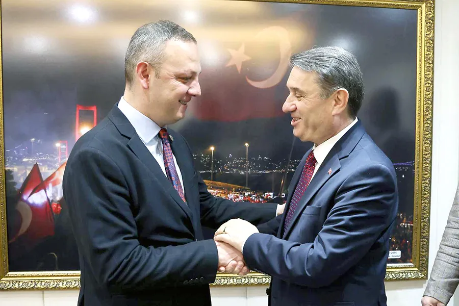 CHP’li Tahsin Erdem’den, Ömer Selim Alan’a ziyaret...