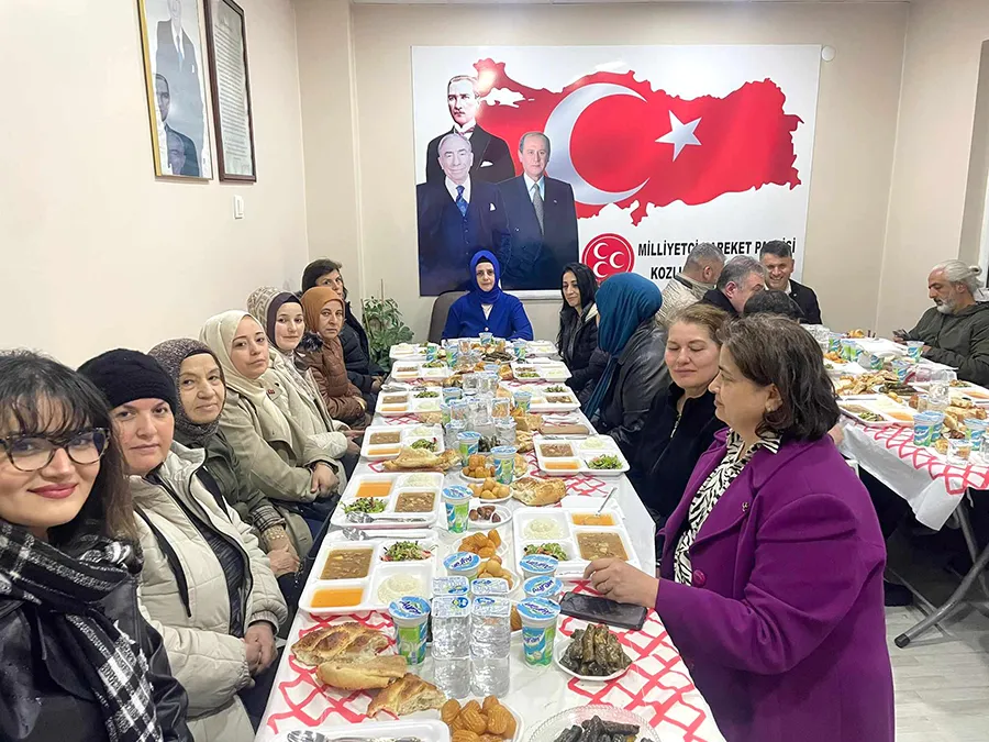 MHP’liler Kozlu’daki iftarda buluştu...