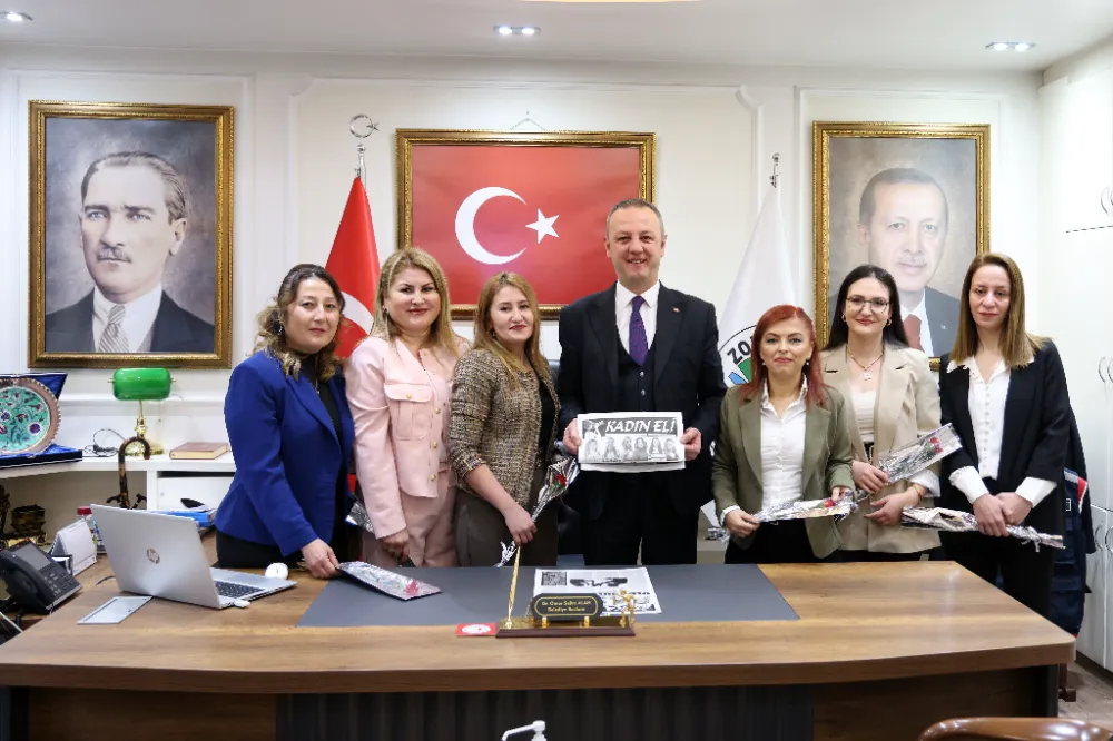 Kadın gazeteciler Başkan Alan