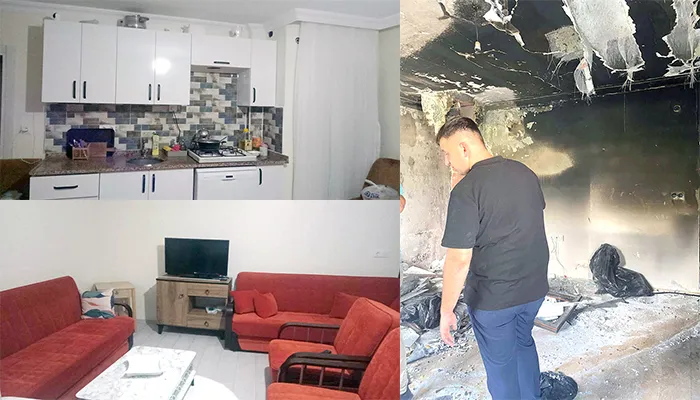 Genç Muhtardan Örnek Davranış: Yangında Kül Olan Evi Yenileyerek Aileye Teslim Etti