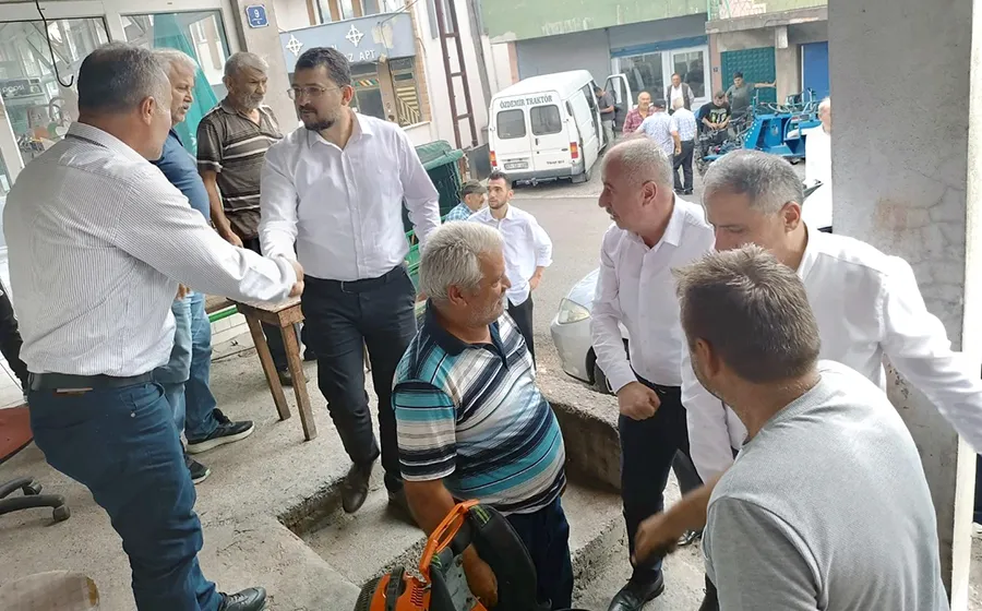 Bozkurt ile Karaveli Sivriler’de dert dinledi
