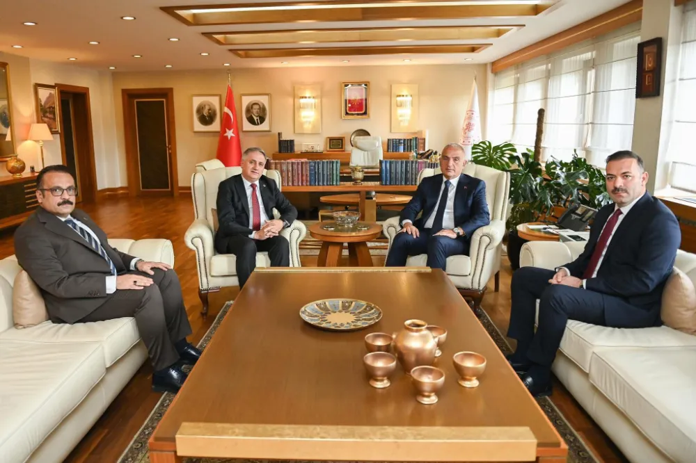 AK Parti Zonguldak heyeti, Bakan Ersoy’u ziyaret etti