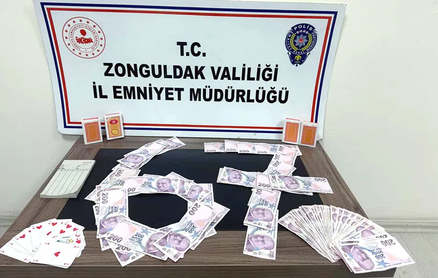 Kozlu’da kumar operasyonu: 6 kişi yakalandı, binlerce lira ceza kesildi…