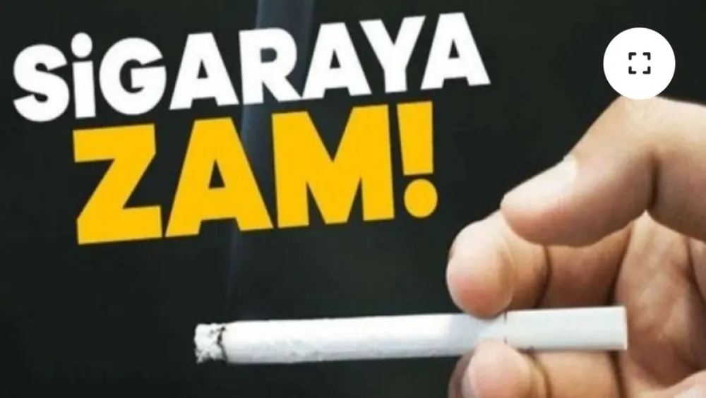 Sigaraya zam geldi...