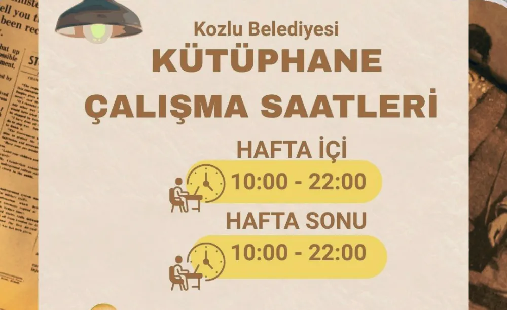 Kozlu Belediyesi saatleri güncelledi