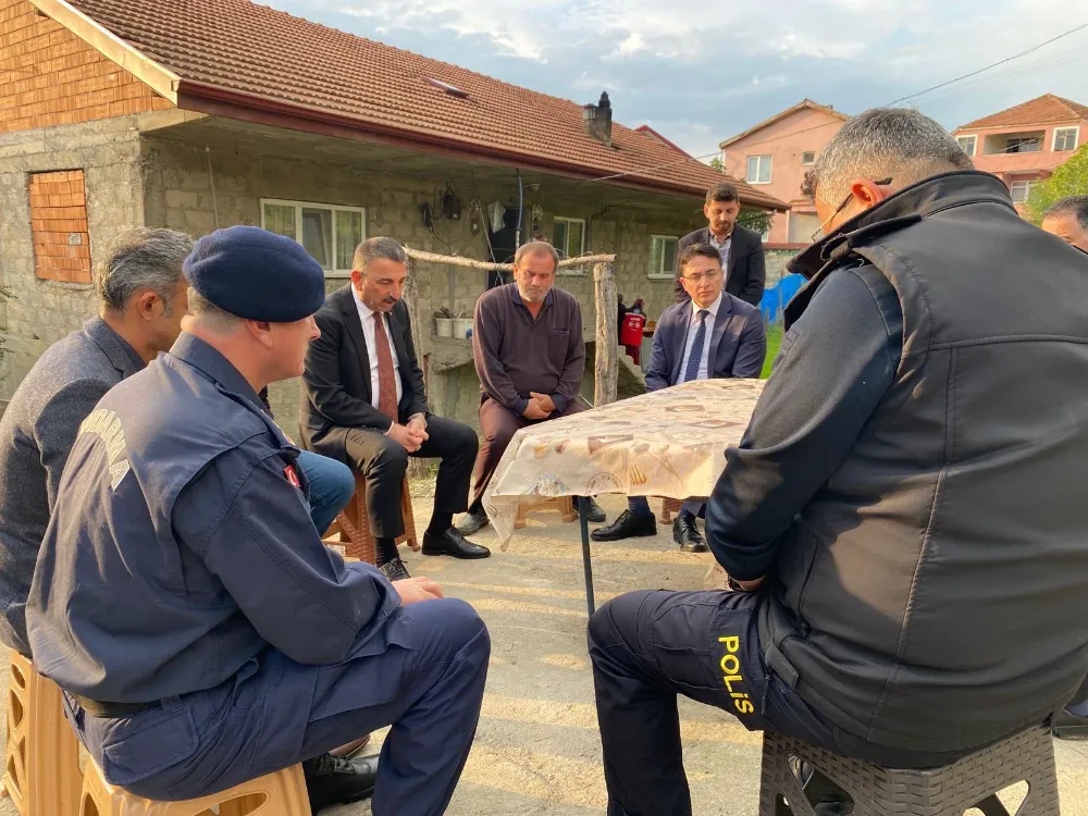 Vali Hacıbektaşoğlu’ndan Akkuzu Ailesine Taziye Ziyareti