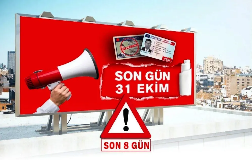 Eski tip ehliyeti olanlara son uyarı