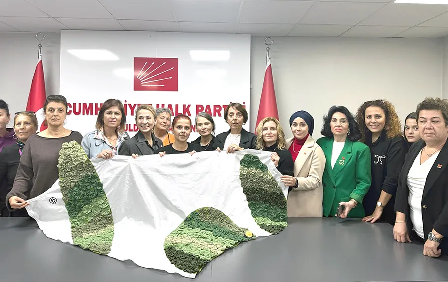 CHP’li kadınlar ‘Zeytin Dalı Projesini’ tamamladı