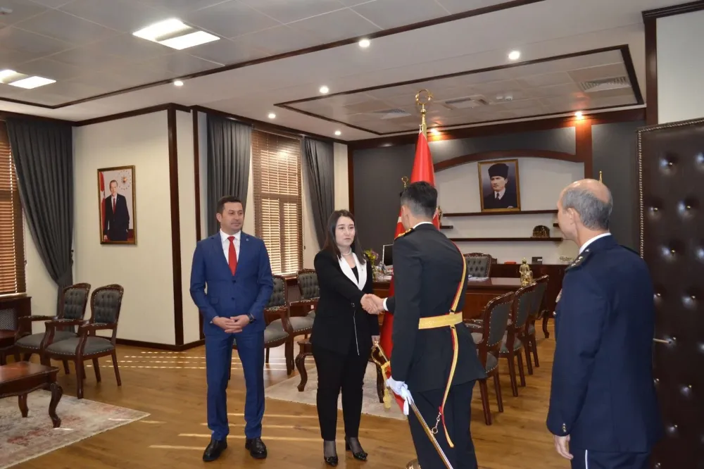 Kilimli’de Cumhuriyet’in 102. yılı için tebrikat töreni