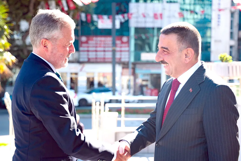 Vali Hacıbektaşoğlu, Norveç Büyükelçisi Gaarder’i ağırladı