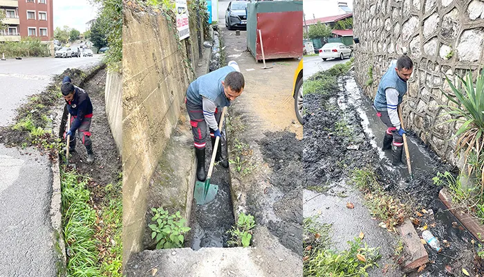 Kozlu Belediyesi sağanak yağış öncesi teyakkuza geçti...