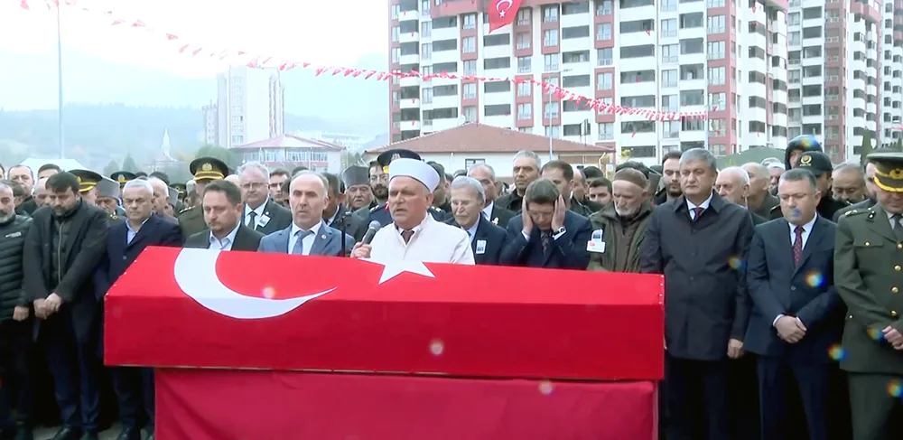 Şehit Nuri Özcan, dualarla uğurlandı