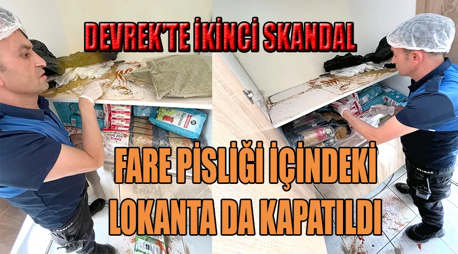 Devrek’te iki günde ikinci hijyen vakası: Bir yemek işletmesi daha mühürlendi