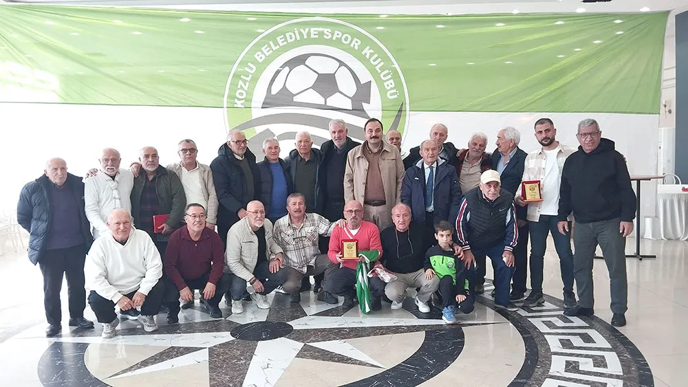 Kozlu Belediyespor’da ‘vefa’ buluşması… Duygusal anlar yaşandı…