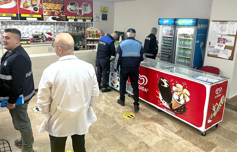 Kozlu’da okul kantinleri denetimden geçti