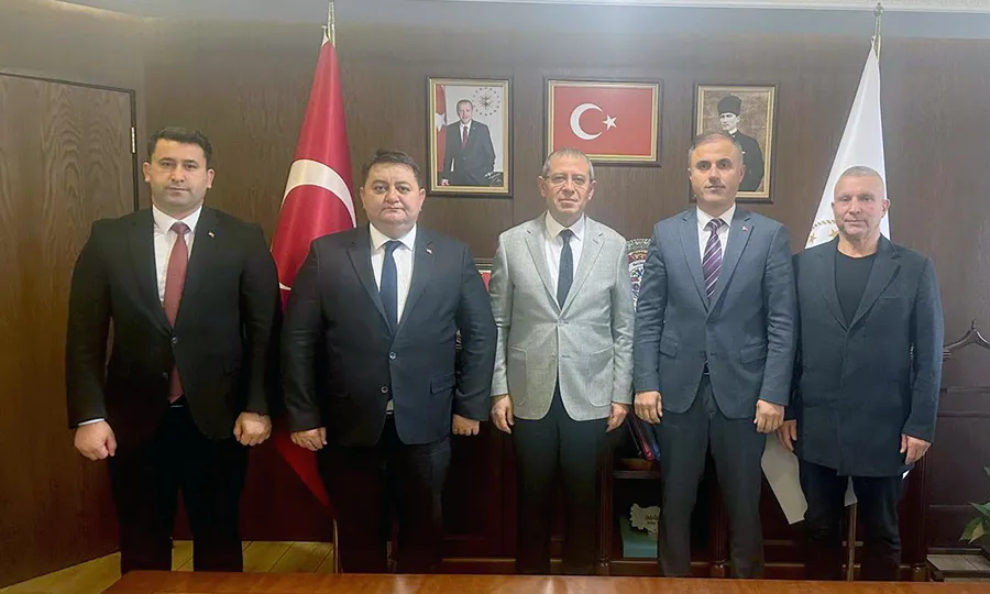 Yeşil ve ekibi, Tancan’ı ziyaret etti