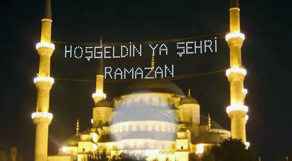 RAMAZAN AYINIZ MÜBAREK OLSUN...