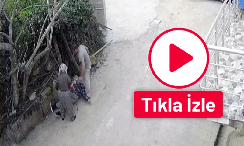 Olay… Hayırsız yeğen yaşlı dayısını yerlerde sürükledi…