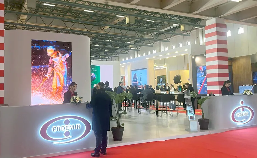 Erdemir ve İsdemir, Tube Eurasia 2025 Fuarı’na katıldı