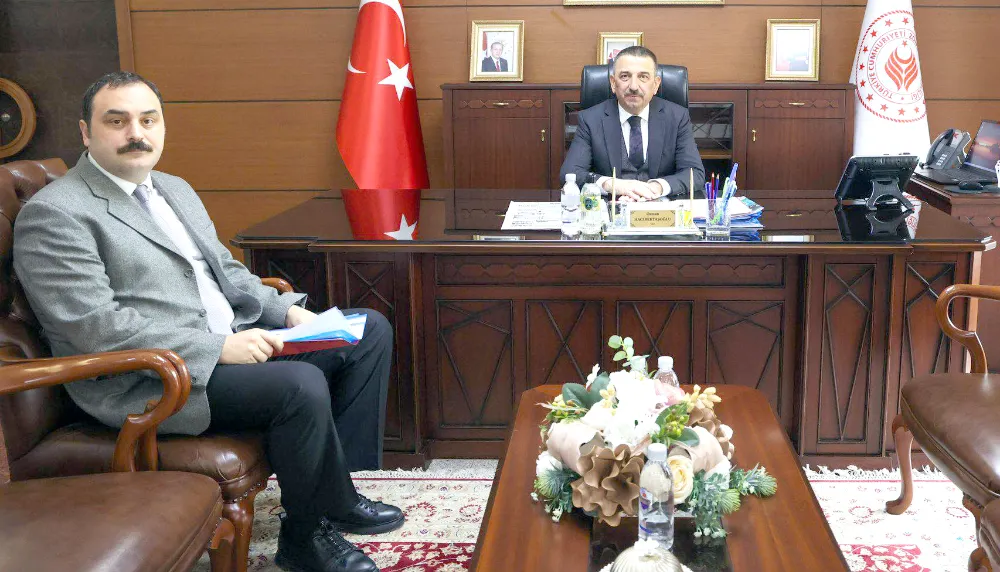 Başkan Dökmeci dosyalarla, Vali Hacıbektaşoğlu’na gitti