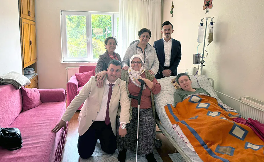 Kozlu’da çok özel ziyaretler