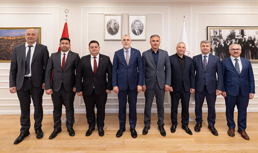 GMİS YÖNETİMİ, BAKAN IŞIKHAN İLE GÖRÜŞTÜ