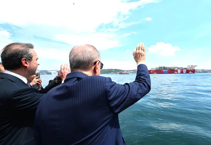 Osman Gazi, Filyos’a uğurlandı