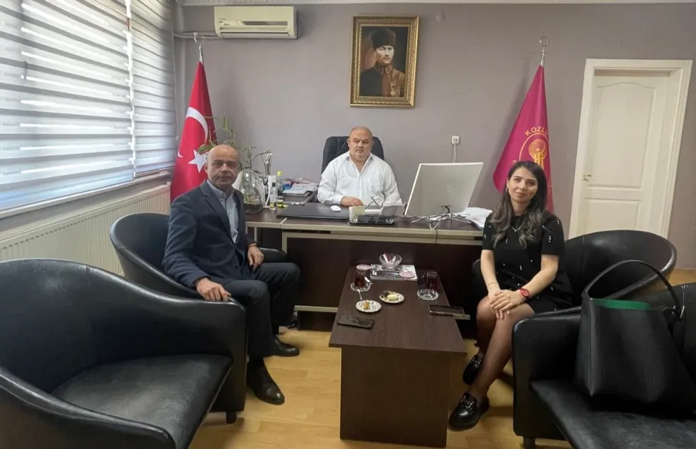 Şekerbank yetkililerinden Kozlu Esnaf Odası