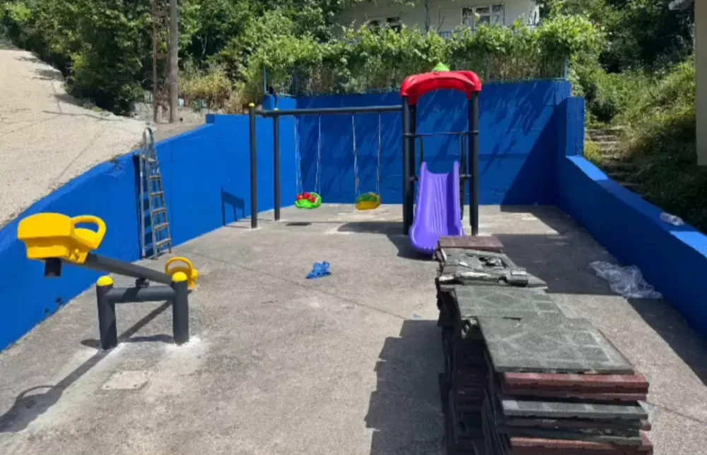 Kozlulu Levent Muhtar sözünü tuttu... Mezbelelik park oldu...