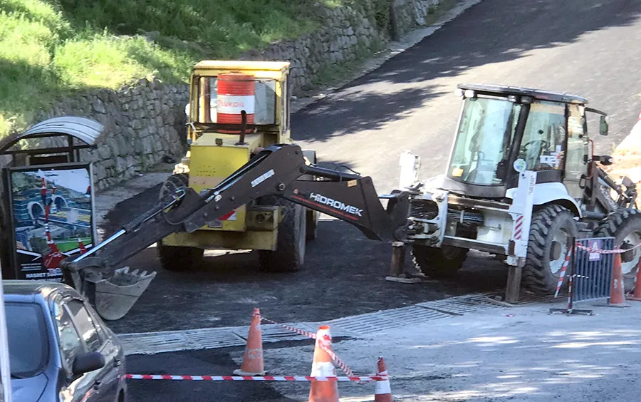 Kilimli’de yollar asfaltlanıyor