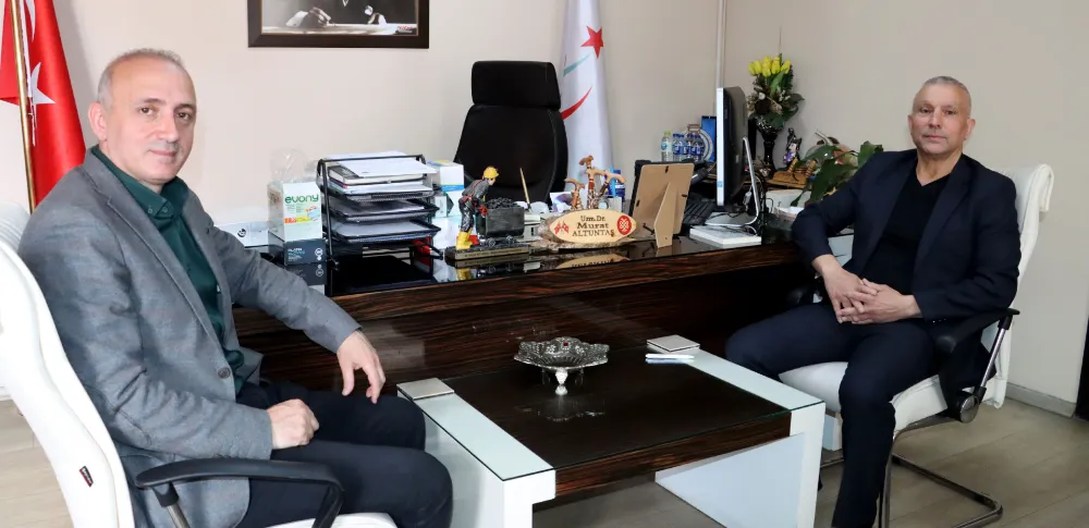 DEMİR’DEN UZUN MEHMET GÖĞÜS VE MESLEK HASTALIKLARI HASTANESİ BAŞHEKİMİNE ZİYARET