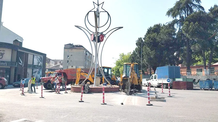 Kozlu’da doğalgaz çalışmaları başladı