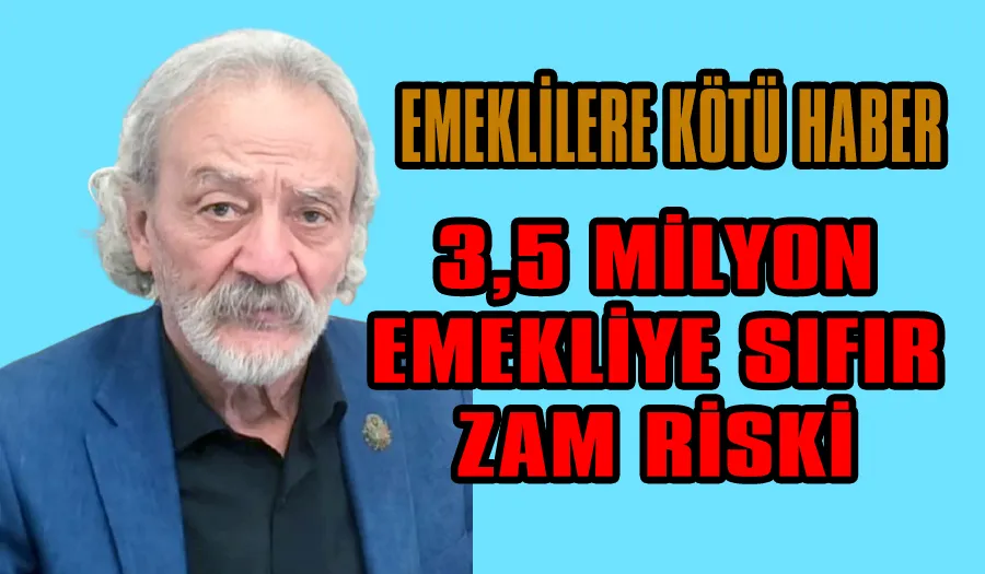 Küçükvar: Emeklinin derdi yeni Anayasa değil, geçim sıkıntısı