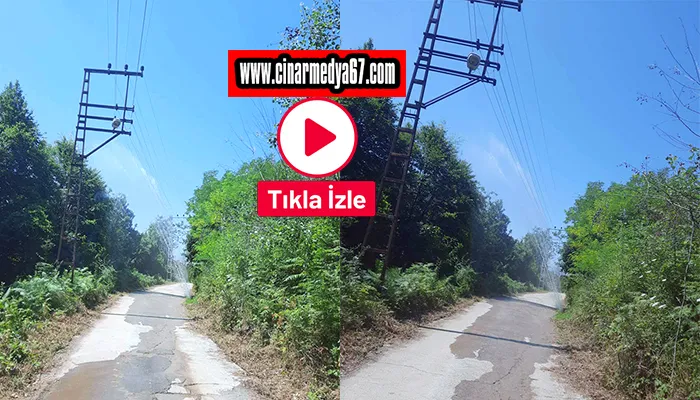 Kozlu’da tehlikeli patlama: Sular elektrik tellerine fırladı…