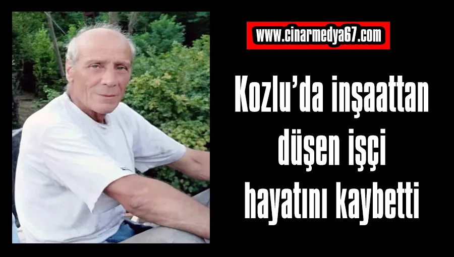 Kozlu’da feci olay… İnşaattan düşen işçi hayatını kaybetti…