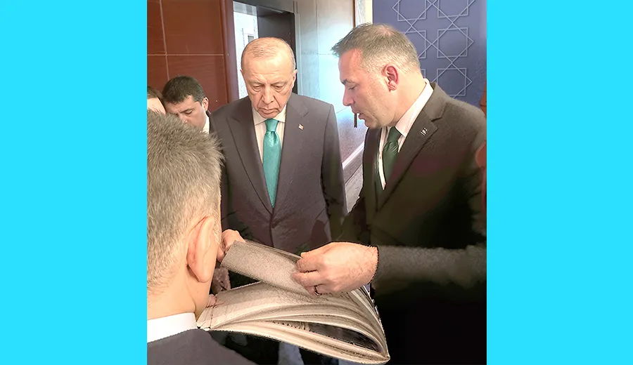 Çağlayan, Cumhurbaşkanı Erdoğan’a o dosyayı verdi...