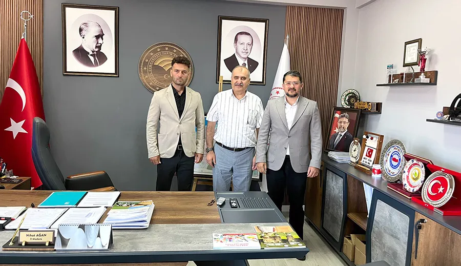 Cumhur İttifakı Kozlu İlçe Temsilcilerinden Tarım ve Orman Müdürlüğü ziyareti