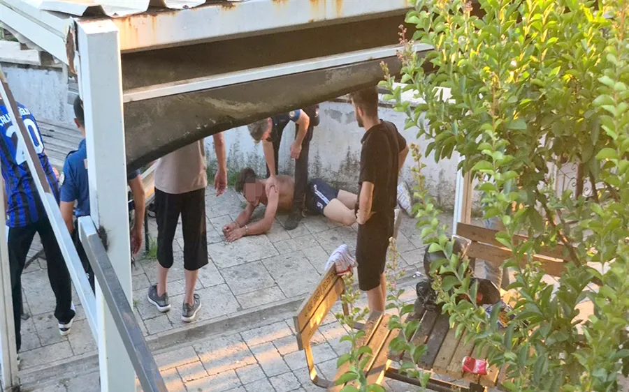 Zonguldak’ta olay… Polise saldıran zanlı tutuklandı…