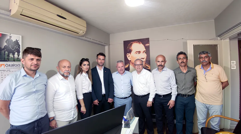 MHP kurmayları, Çınar’a geldi