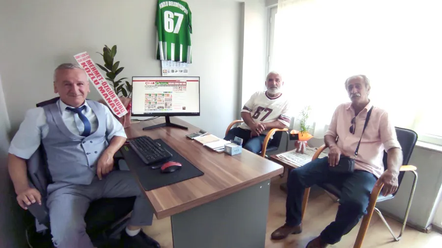 Atanur Öner ile Yalçın Kara’dan Çınar’a kutlama