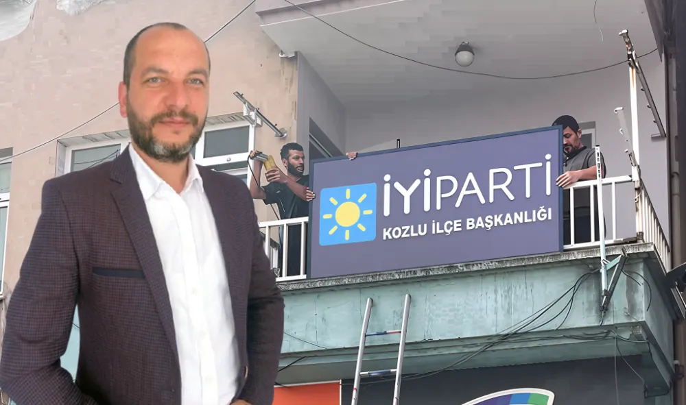 İYİ Parti Kozlu İlçe Başkanlığı yeni binaya taşındı