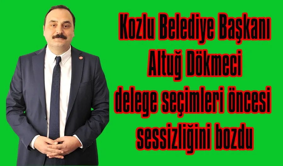 Dökmeci: Belediye üzerinden kimse söz veremez…