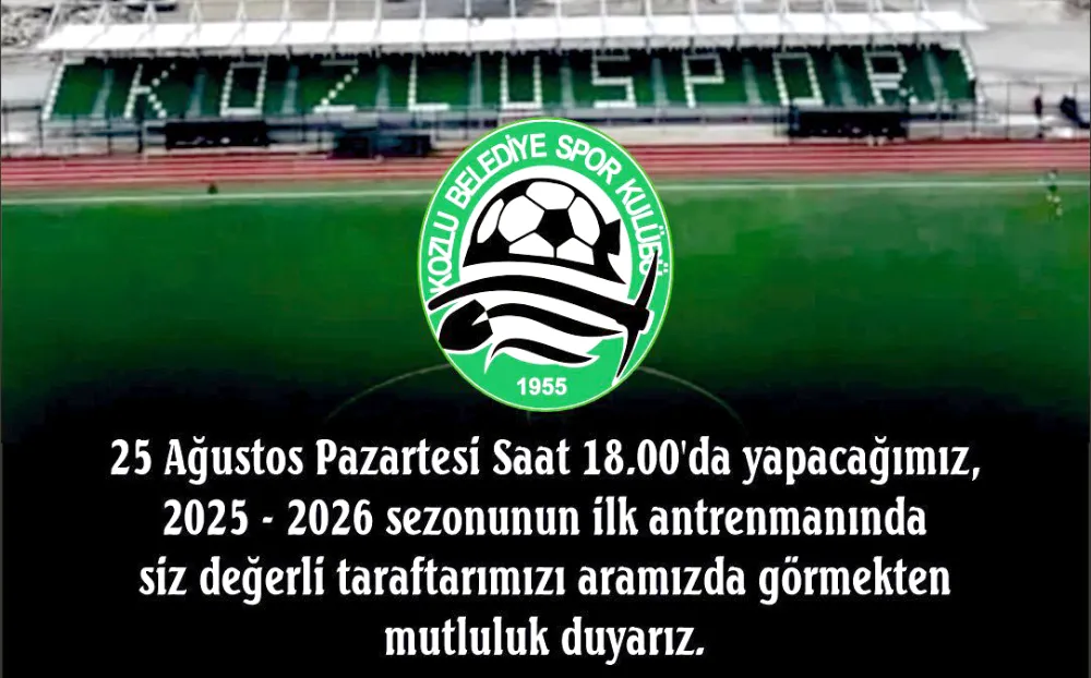 Kozlululara önemli davet: Kozlu Belediyespor topbaşı yapıyor