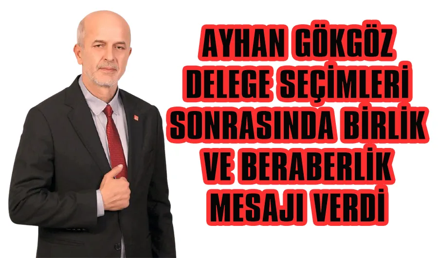 Ayhan Gökgöz: Partimin her zaman hizmetkârıyım…