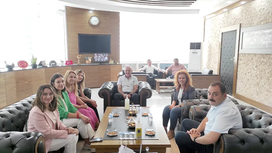 Milletvekili Bankoğlu, Başkan Dökmeci’yi ziyaret etti